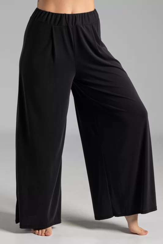 Trousers Basic Elastic Black