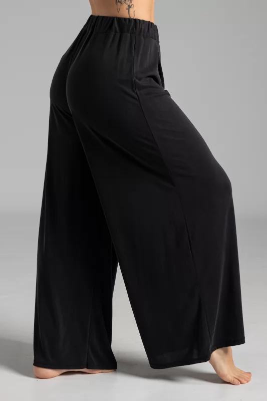 Trousers Basic Elastic Black