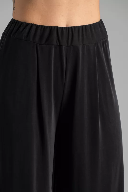 Trousers Basic Elastic Black