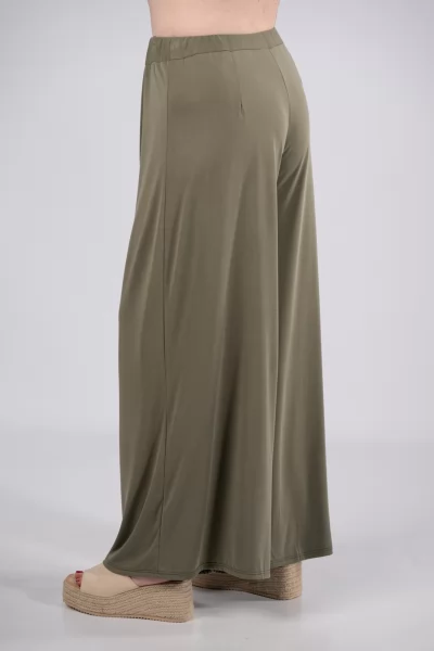 Trousers Basic Elastic Khaki