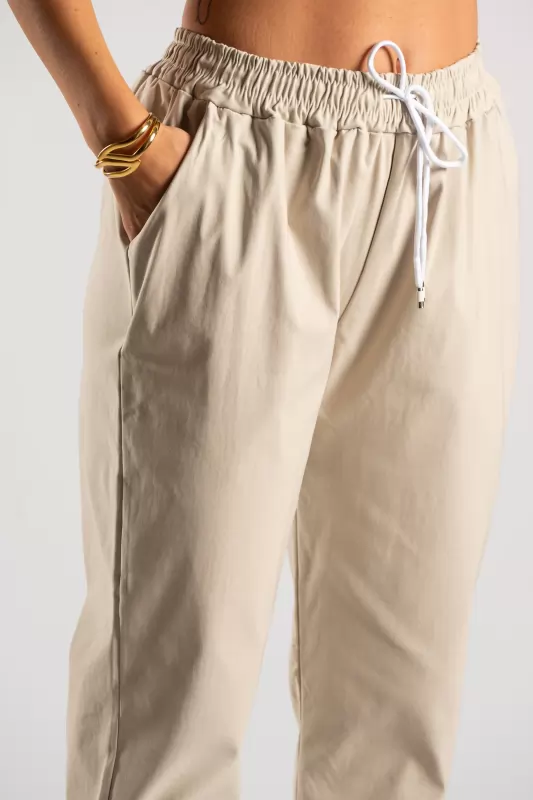 Παντελόνι Chino Oversized Μονόχρωμο