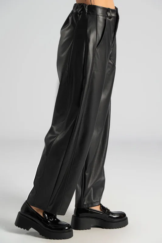 Παντελόνι Δερματίνη Μεγάλες Τσέπες