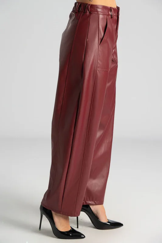 Παντελόνι Δερματίνη Μεγάλες Τσέπες