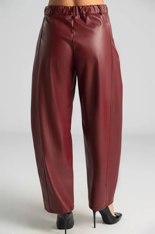 Παντελόνι Δερματίνη Μεγάλες Τσέπες