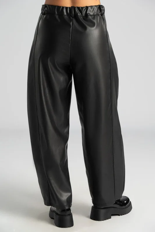 Παντελόνι Δερματίνη Μεγάλες Τσέπες