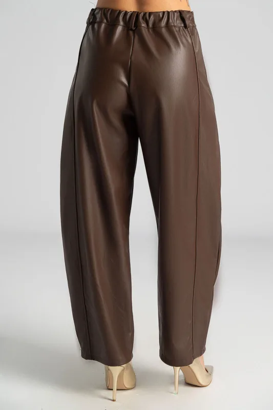 Παντελόνι Δερματίνη Μεγάλες Τσέπες