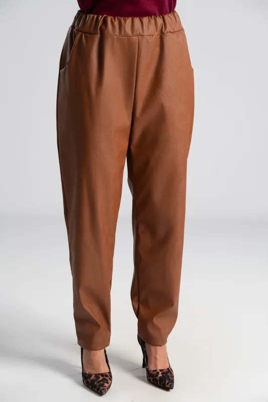 Παντελόνι Δερματίνη Πλαινές Τσέπες