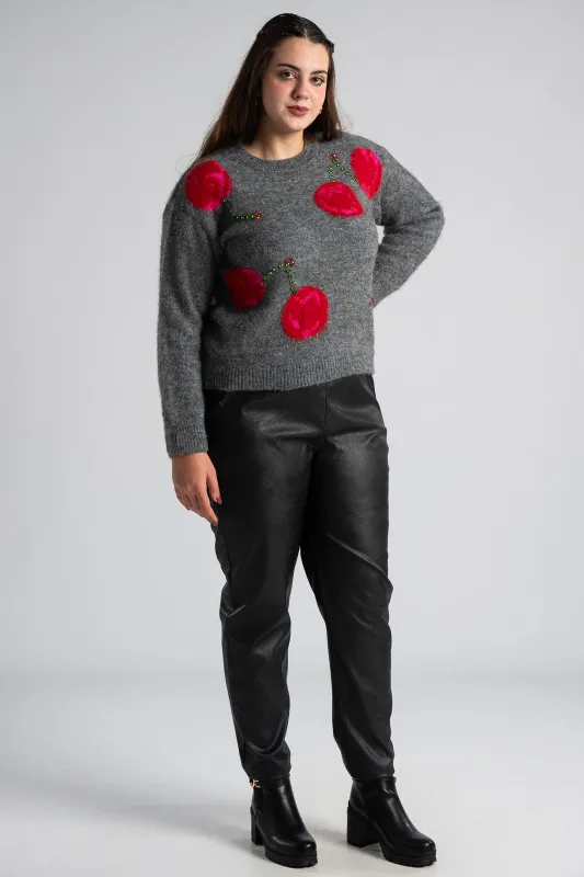 Παντελόνι Δερματίνη Πλαινές Τσέπες