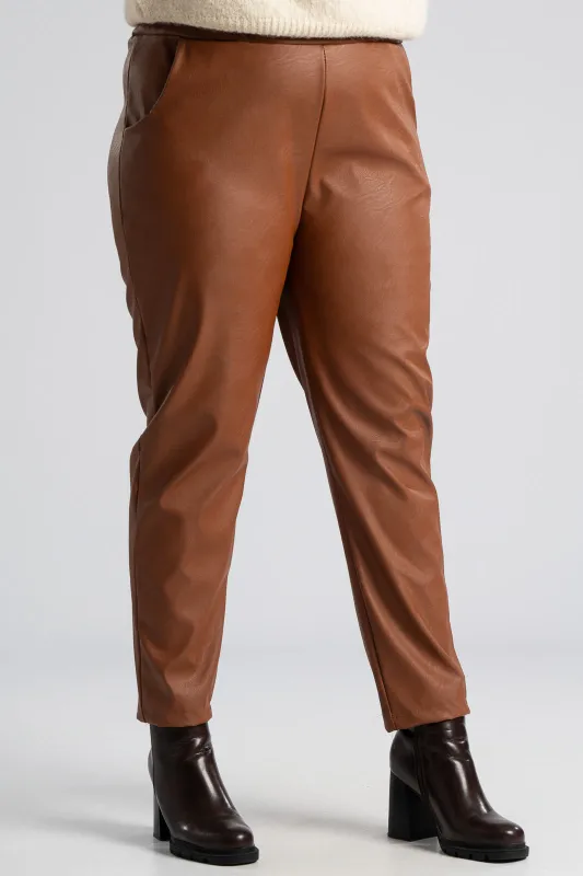 Παντελόνι Δερματίνη Πλαινές Τσέπες