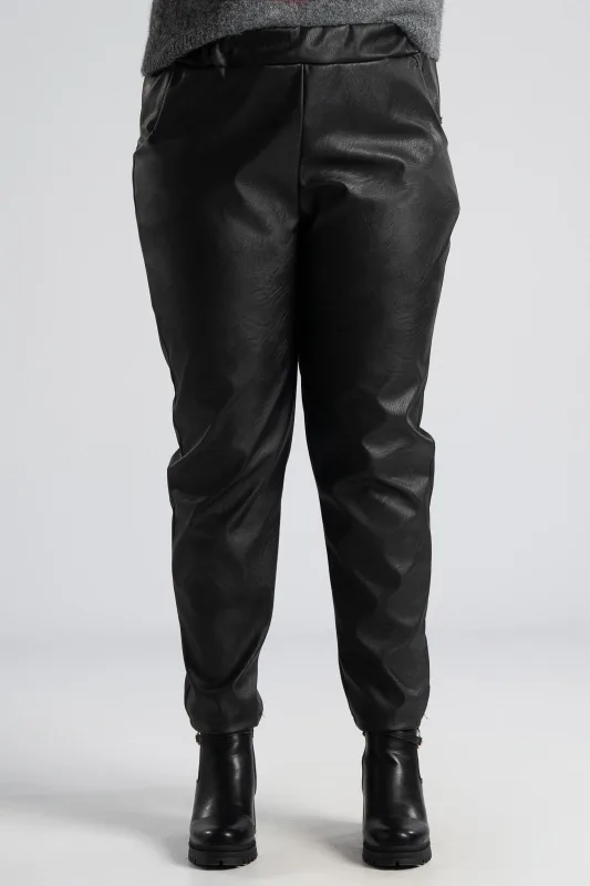 Παντελόνι Δερματίνη Πλαινές Τσέπες