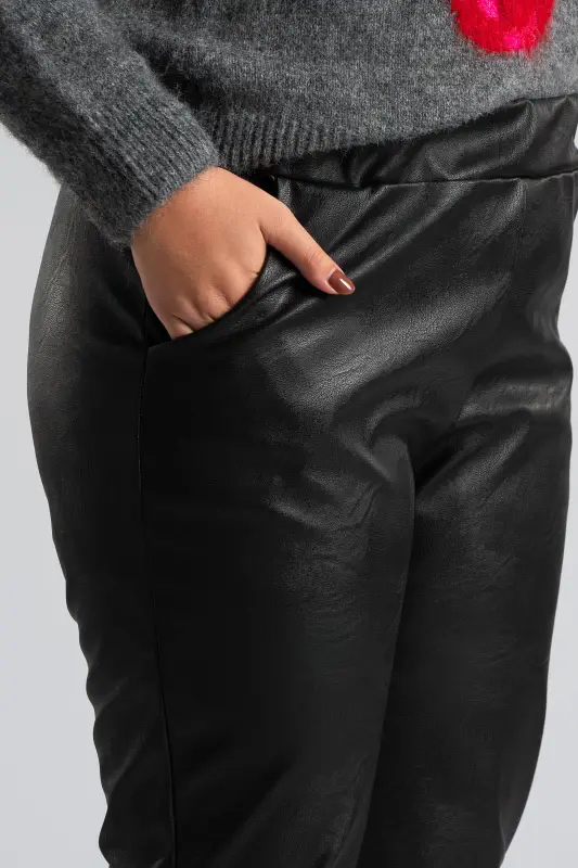 Παντελόνι Δερματίνη Πλαινές Τσέπες