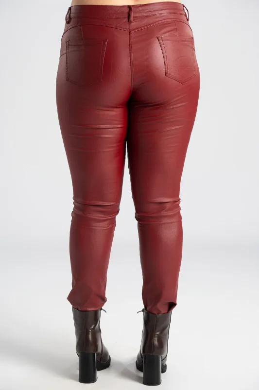 Παντελόνι Δερματίνη Skinny