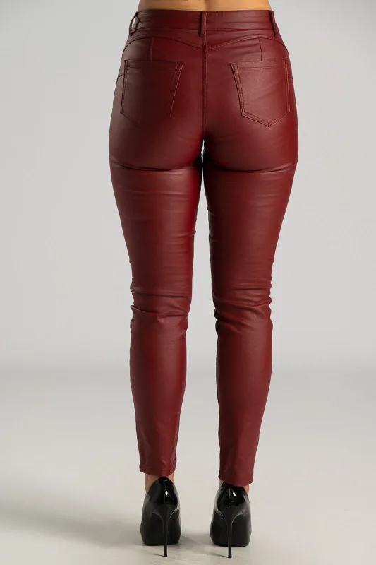 Παντελόνι Δερματίνη Skinny