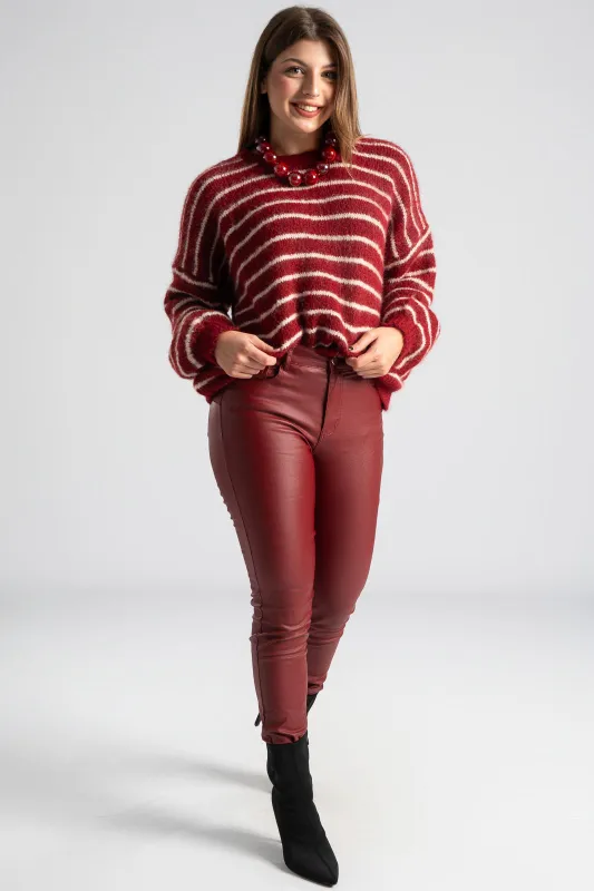 Παντελόνι Δερματίνη Skinny