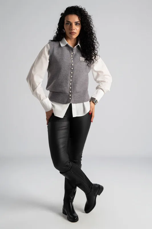 Παντελόνι Δερματίνη Skinny