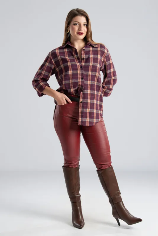 Παντελόνι Δερματίνη Skinny