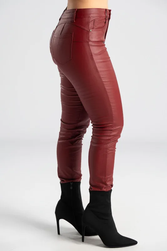 Παντελόνι Δερματίνη Skinny