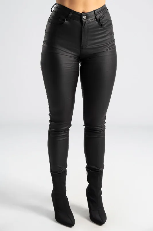 Παντελόνι Δερματίνη Skinny