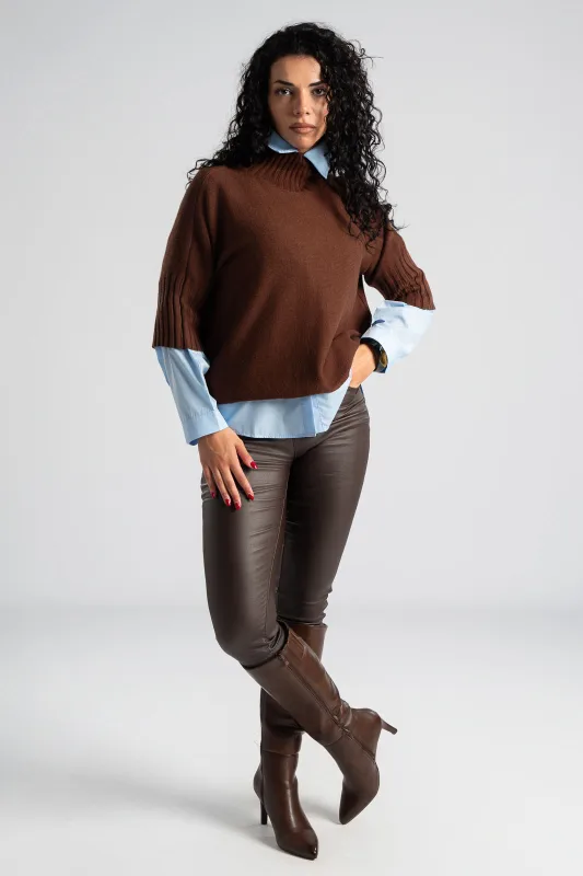 Παντελόνι Δερματίνη Skinny