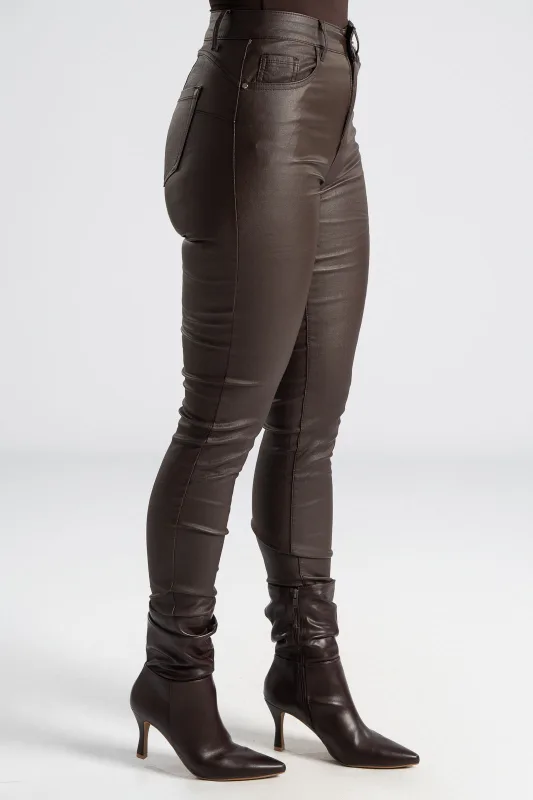 Παντελόνι Δερματίνη Skinny