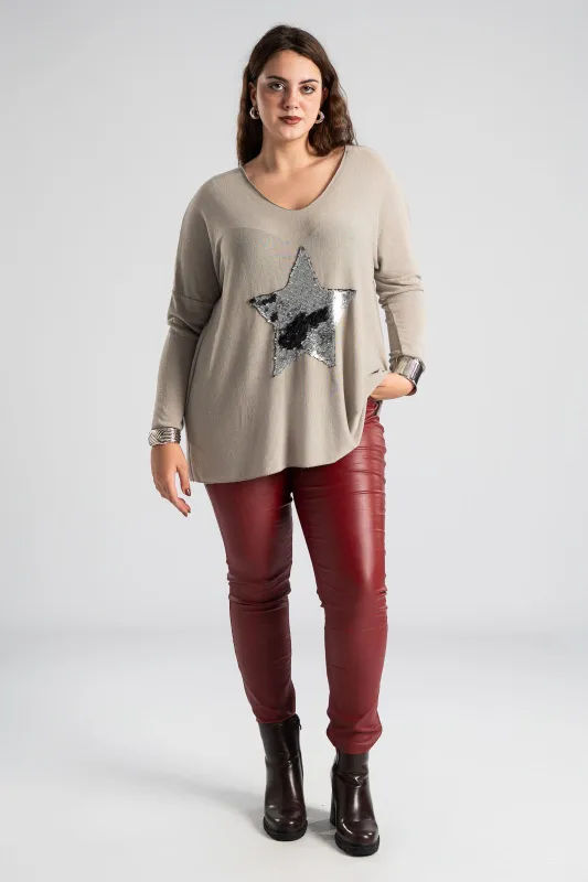 Παντελόνι Δερματίνη Skinny