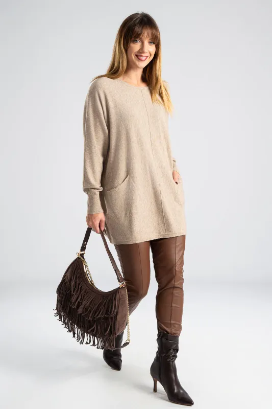 Παντελόνι Δερματίνη Slim Fit