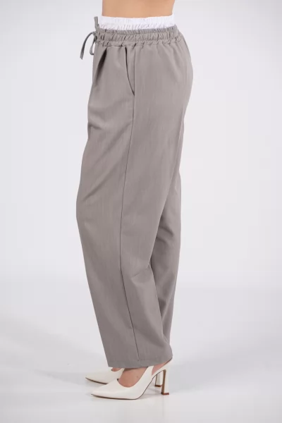 Trousers Double Elastic Grey