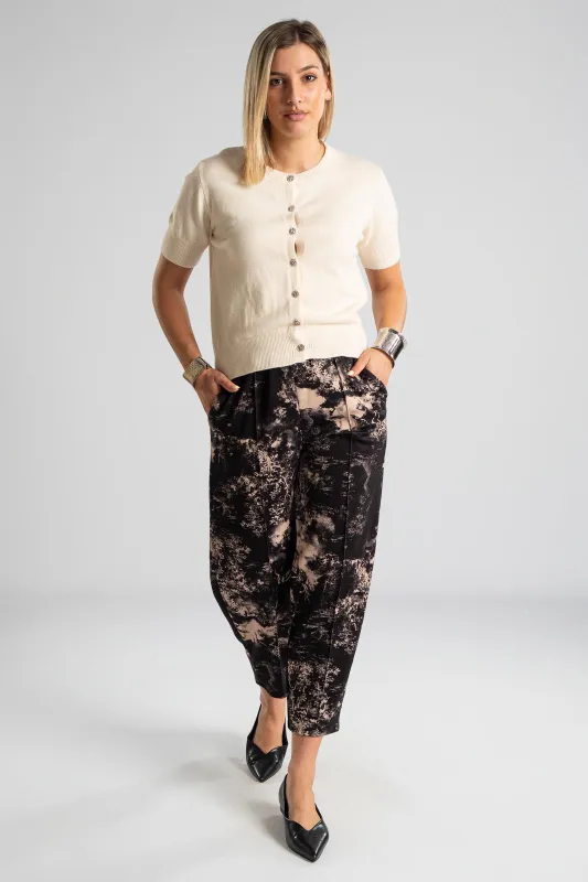 Printed Trousers Waistband