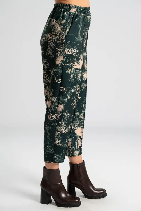 Printed Trousers Waistband