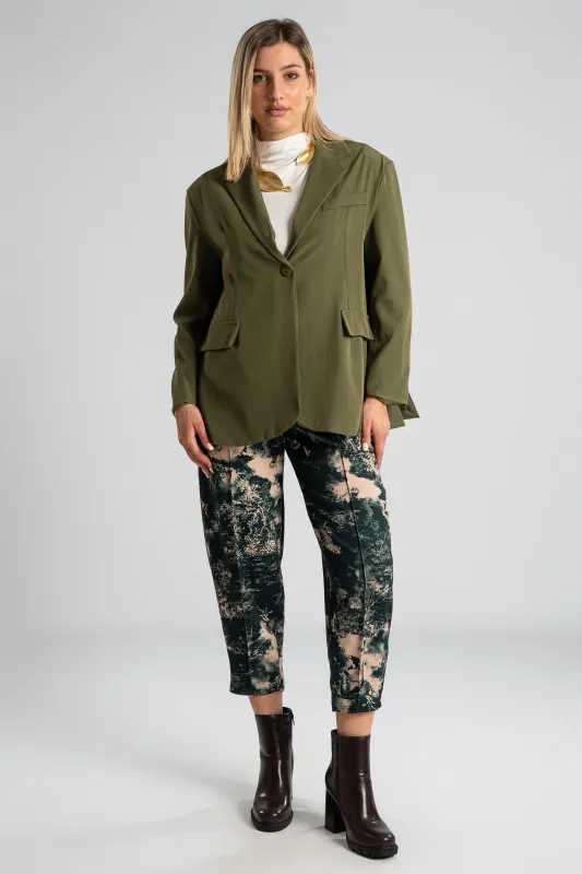 Printed Trousers Waistband