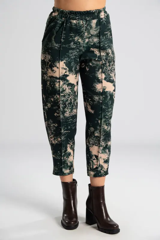 Printed Trousers Waistband