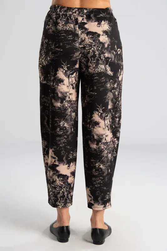 Printed Trousers Waistband