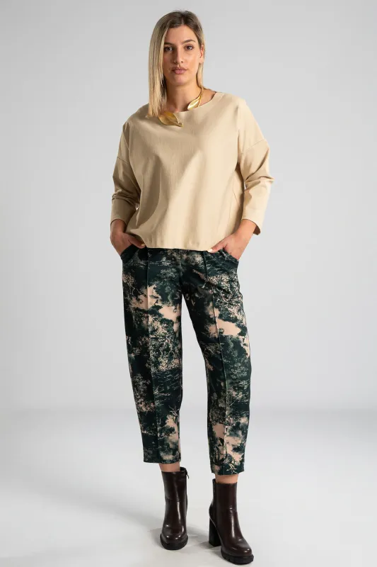 Printed Trousers Waistband