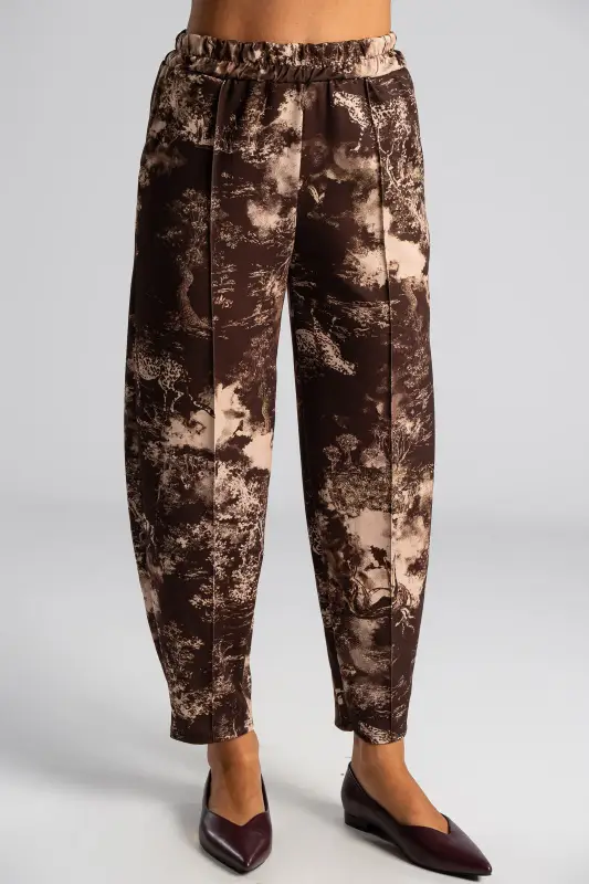 Printed Trousers Waistband