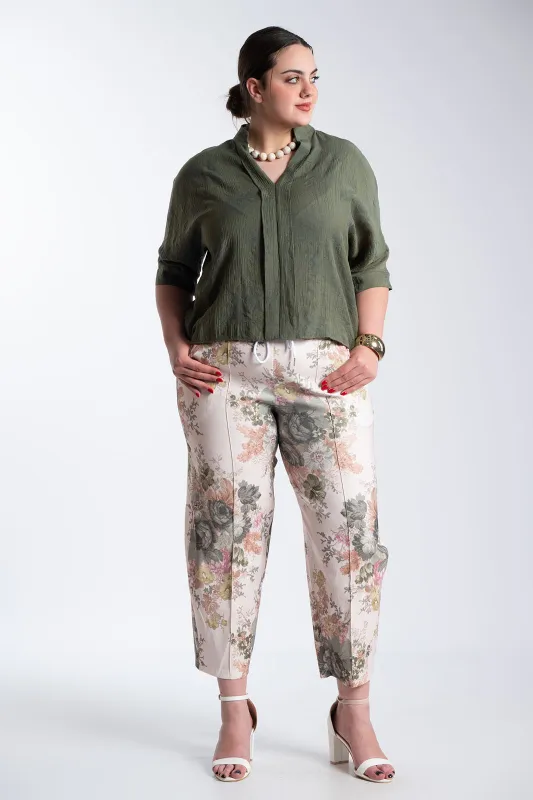 Παντελόνι Floral Λάστιχο Rosaline