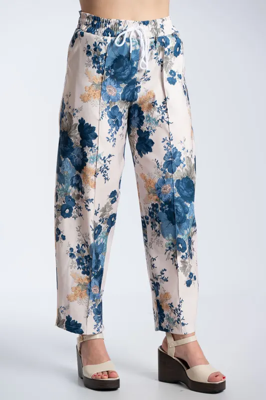 Παντελόνι Floral Λάστιχο Rosaline