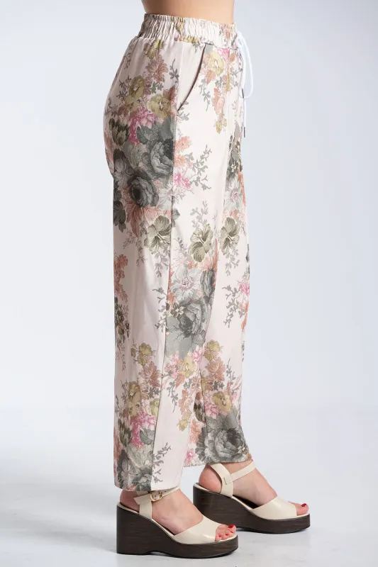 Παντελόνι Floral Λάστιχο Rosaline
