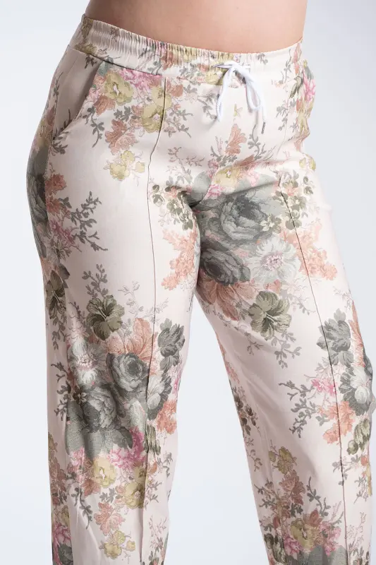 Παντελόνι Floral Λάστιχο Rosaline