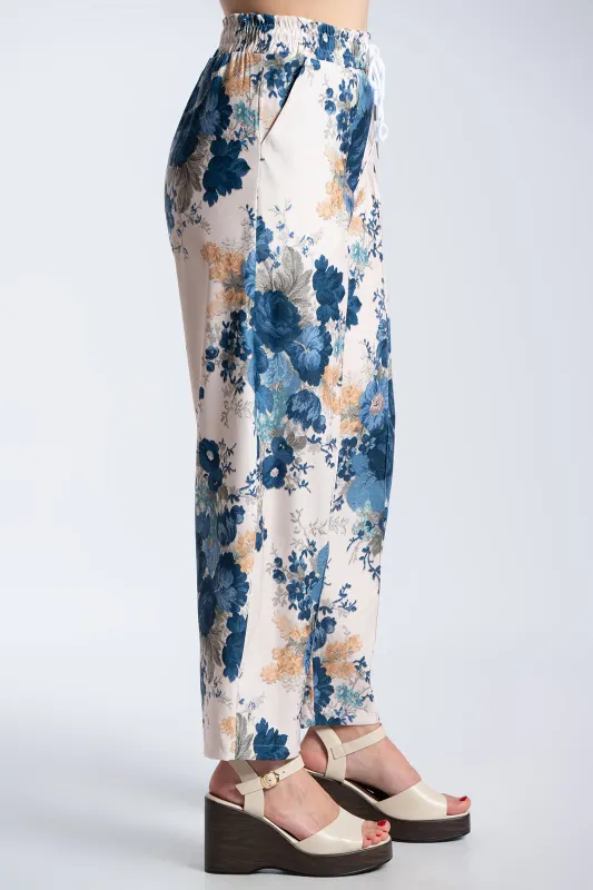 Παντελόνι Floral Λάστιχο Rosaline