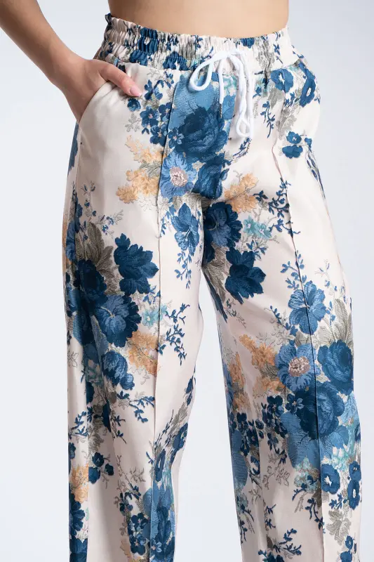 Παντελόνι Floral Λάστιχο Rosaline