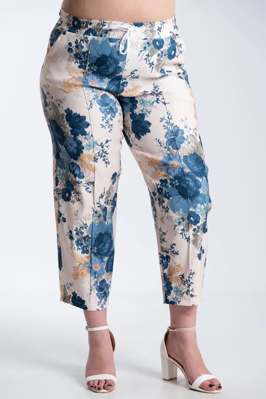 Παντελόνι Floral Λάστιχο Rosaline