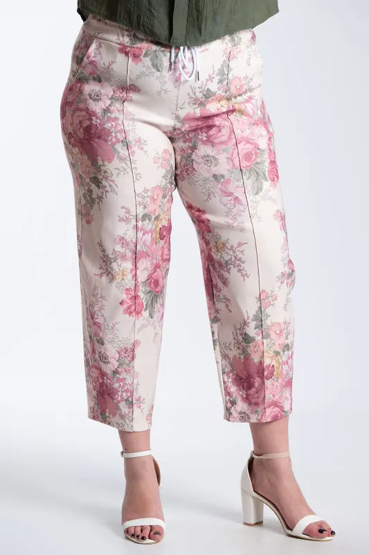 Παντελόνι Floral Λάστιχο Rosaline