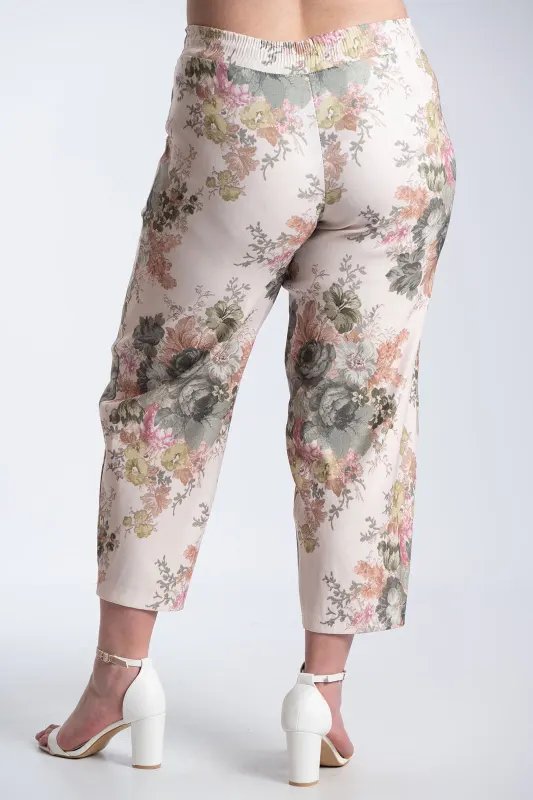 Παντελόνι Floral Λάστιχο Rosaline