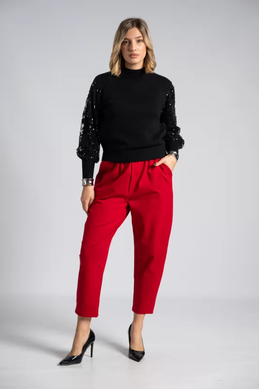 Form Fitting Style Trousers