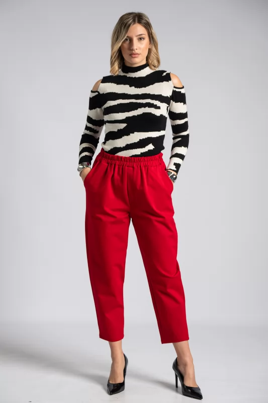 Form Fitting Style Trousers