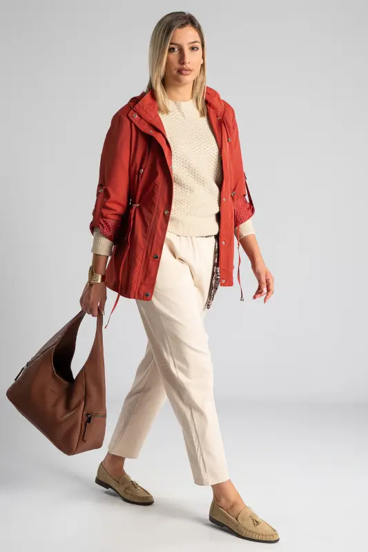 Pants Scarf Ruffles Pockets