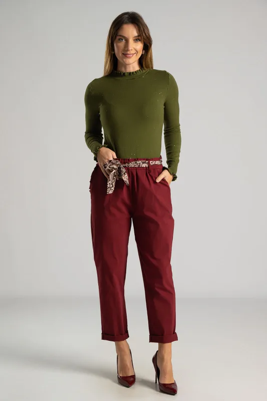 Παντελόνι Φουλάρι Βολάν Τσέπες