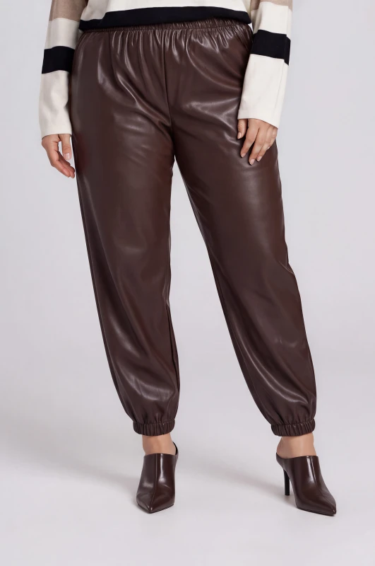Pants Jogger Leathette