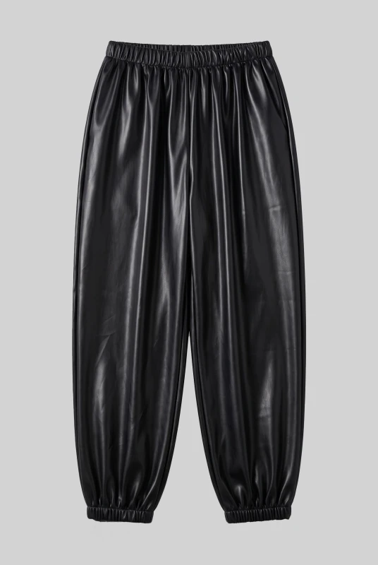 Pants Jogger Leathette