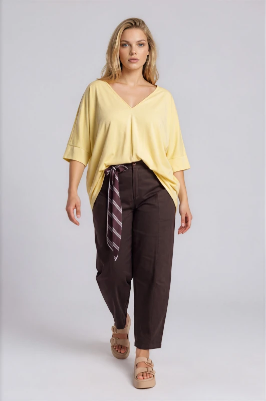Pants Capardine Scarf